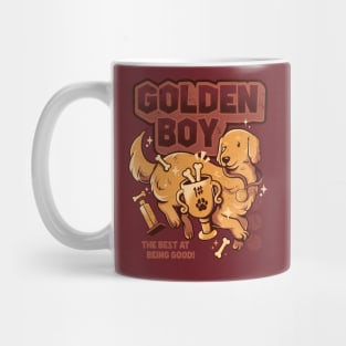 Golden Boy - Cute Golden Retriever Dog Gift Mug